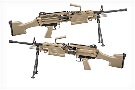 Fn M249s Semi Automatic Belt Fed Rifle Back In Production Guns And Ammo