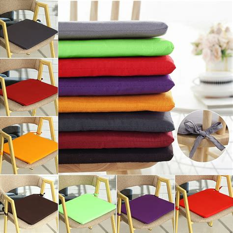 Multi Colors Soft Comfort Sit Mat Indoor Outdoor Chair Seat Pads