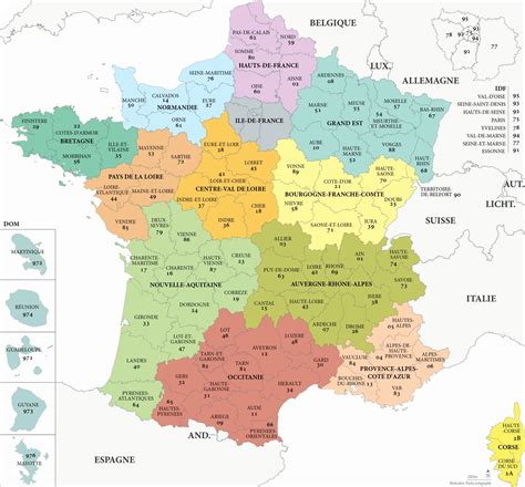 Maybe you would like to learn more about one of these? carte departement francais avec villes - Les departements ...