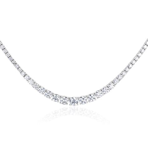 Diamond Riviere Necklace 700ct Pravins