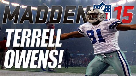 Madden 15 New Legends Terrell Owens Madden 25 Gameplay Youtube