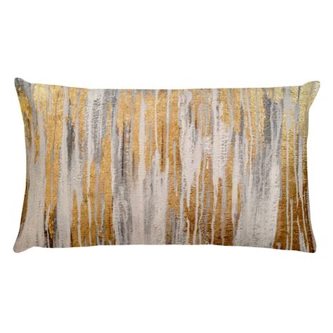 Gold Ikat Decorative Throw Pillows And Lumbar Pillows Etsy