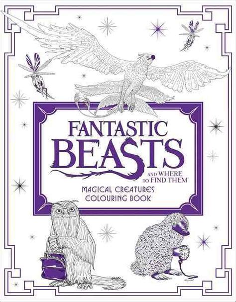 Fantastic Beasts And Where To Find Them Magical Creatures C By