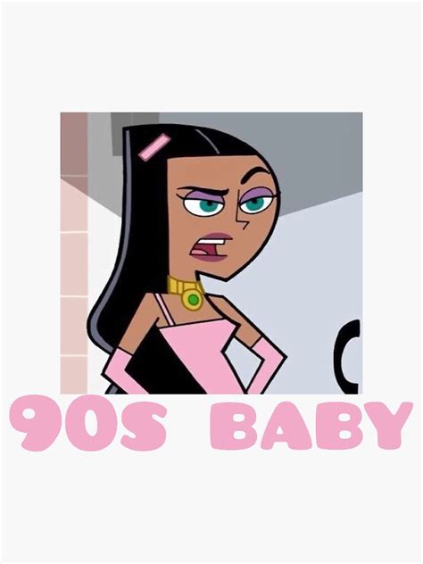90s Baby Sticker Cartoon Character Sticker For Sale By