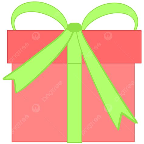 Gifts Box Clipart Transparent Background Gift Box Pink Cartoon Bow