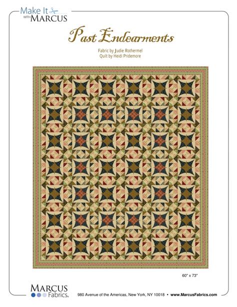Past Endearments By Heidi Pridemore Marcus Fabric Fabric Heidi