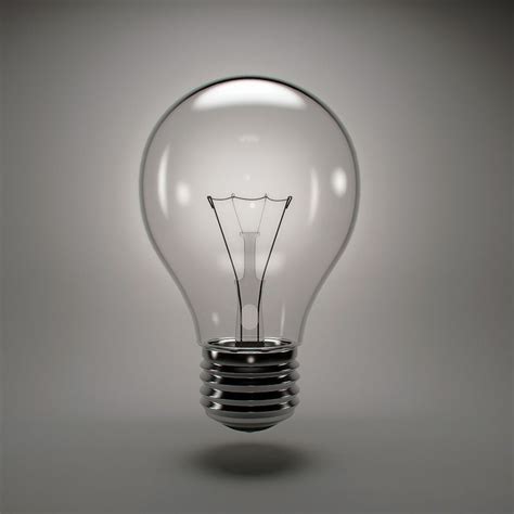 Incandescent Light Bulb 3d Model Cgtrader