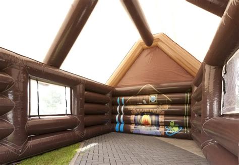 Hi Large Inflatable Tent Vancencamping Inflatable Log Cabin Tent House