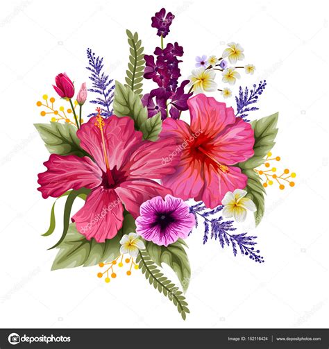Marco de flores vintage #2: Colorido ramo de flores vintage para la invitación y el diseño de tarjetas de felicitación ...