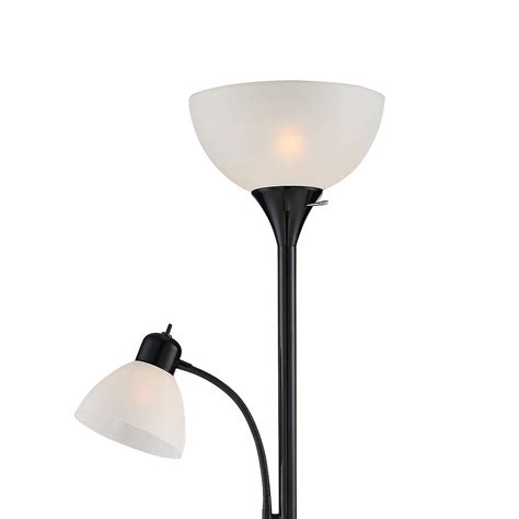 The base fits under most sofas, recliners and chairs, which means you can light the section. Bingham Black Tree Torchiere 3-Light Floor Lamp - #1Y323 ...