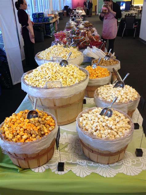 Setting Up A Diy Popcorn Bar Its Easy You Can Have A Popcorn Bar For