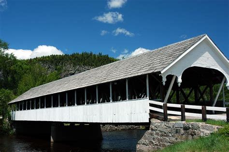 Stark Covered Bridge Photograph By Timothy Mcmahon