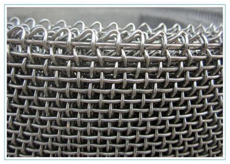 Stainless Steel Crimped Wire Mesh With High Temperature Resistance