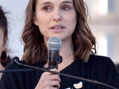Le Discours Poignant De Natalie Portman à La Womens March