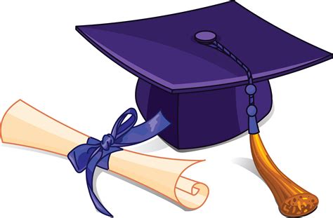 Graduation Hat Graduation Cap Pink Clip Art At Vector Clip Art Image 7403