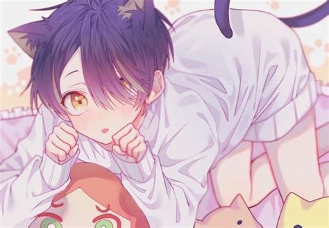 Pin By M9tkh On Neko ~ 3 ~ Anime Cat Boy Anime Chibi Cute Anime Boy