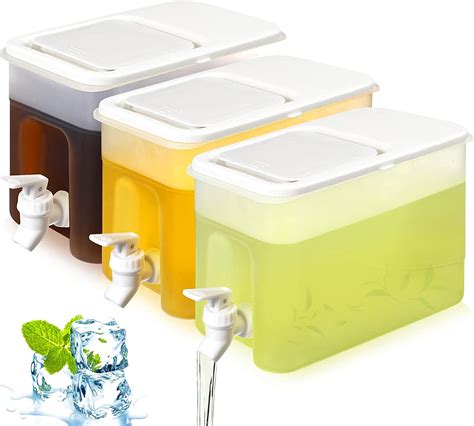 Mimorou Drink Fridge Dispenser With Spigot Plastic