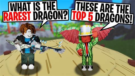 Top 5 Dragons You Must Have In Roblox Dragon Adventures Youtube