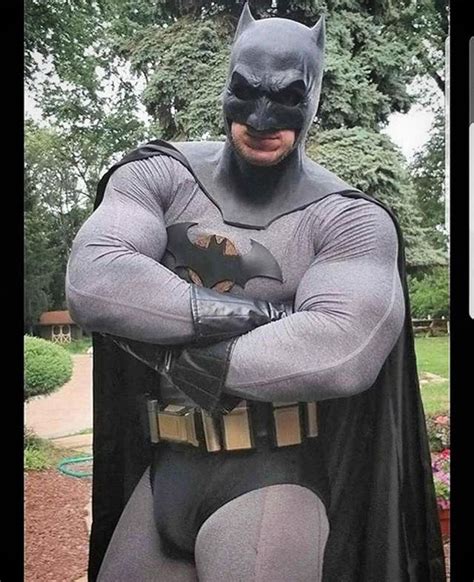 Beefy Batman Batman Muscles Dccomics Comics Cosplay Costume