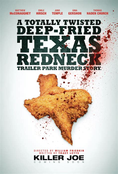 A Bloody Deep Fried Teaser Poster For William Friedkins Killer Joe