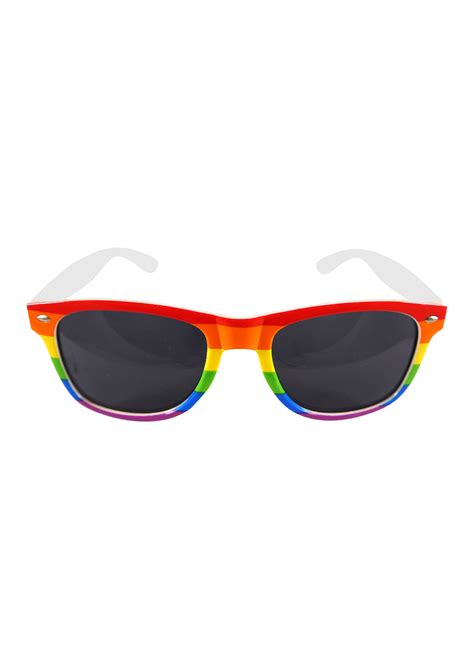 Wickedfun Adult Rainbow Dark Lense Glasses Pack Of 12