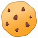 Emoji Cookie Icon Google Kue Kering Clipart