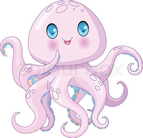Octopus Stock Vector Colourbox