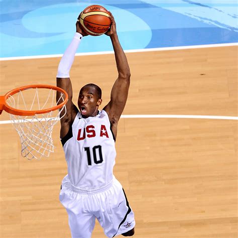 Kobe Bryant Los Angeles La Lakers Usa Olympic Team Nba Basketball Great