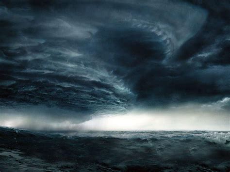 Look Carefully At The Clouds Storm Wallpaper Ocean Storm Sea Storm