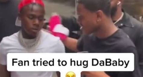 Watch What Happens When A Fan Tries To Hug Dababy Hip Hop Lately