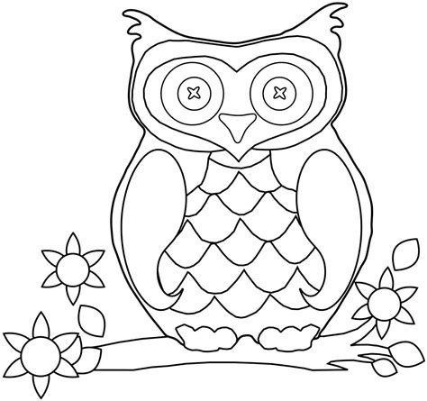 Owl Coloring Pages At Getdrawings Free Download
