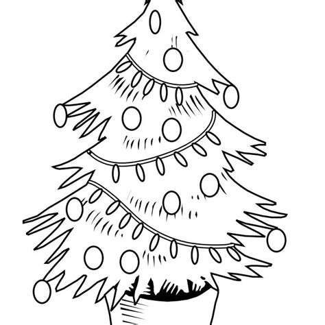 Days of coloring fun with our printable christmas coloring pages for kids! Free Christmas Tree Coloring Pages for the Kids