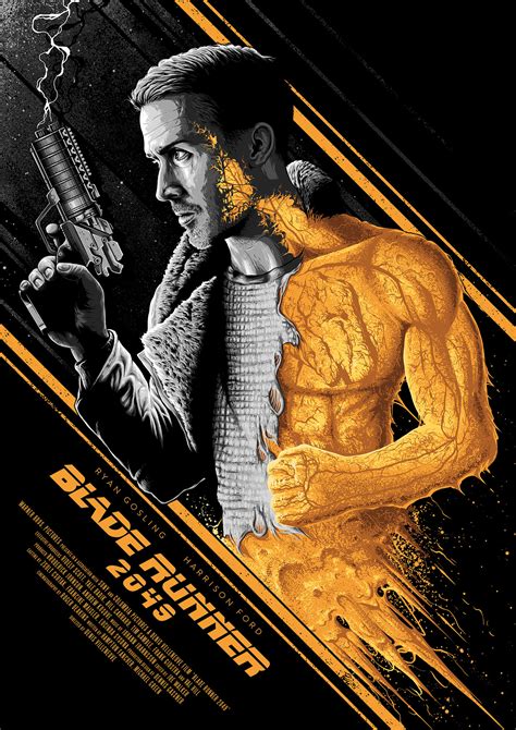 Dick, com vários filmes posteriores tendo sido baseados por suas obras. Blade Runner 2049 - Poster on Behance