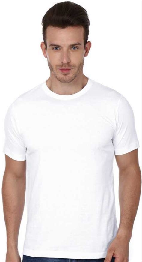 Half Sleeve Micro Polyester Plain T Shirt At Rs 75piece In New Delhi