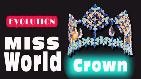 The Evolution Of Miss World Crowns History From 1951 To Now 🥇 Own That Crown
