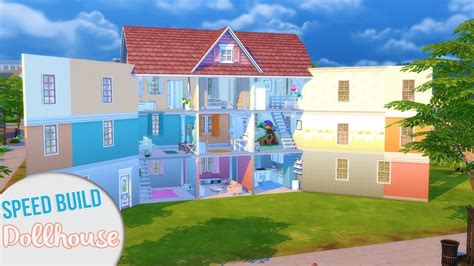 Dollhouse The Sims 4 Speed Build Youtube