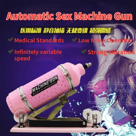 New Upgraded Version Automatic Sex Machine Gun Ds 06 Multi Standard Power Plugs Strong Vibration