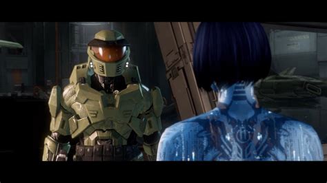 Halo 4 All Cutscenes With Chiefs Classic Mark V Armor Youtube