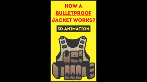 How Bulletproof Jacket Works 3d Animation Shorts Youtube