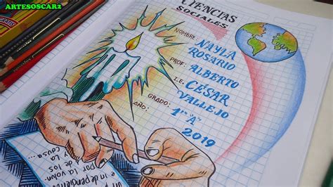 Dibujos Para Una Caratula De Estudios Sociales Fotodtp