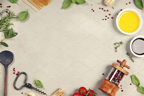 Cooking Background Containing Background Balsamic And Composition