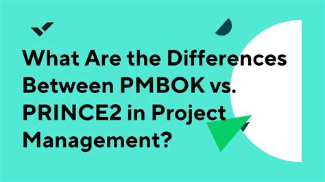 What Are The Differences Between Pmbok Vs Prince2 In Project