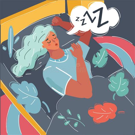 Bed Clip Art Sleeping Woman Stock Illustrations 161 Bed Clip Art