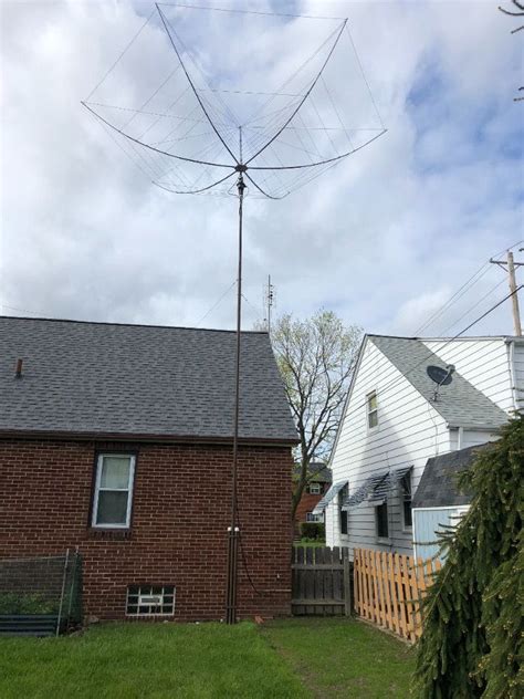 Wv7u Tilt Over Antenna Mast Ham Radio Antenna Pipe Diameter Black