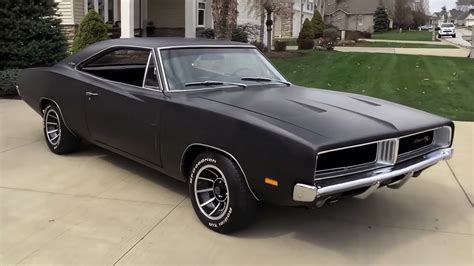 Awesome Stealth Looking 1969 Dodge Charger Rt