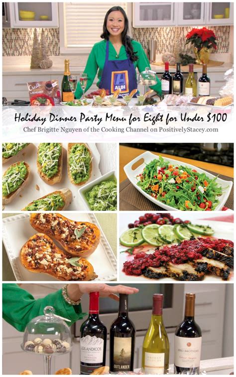 Doing all the heavy lifting earlier in the day means more time to hang out with your guests. Holiday Dinner Party Menu for Eight for Under $100