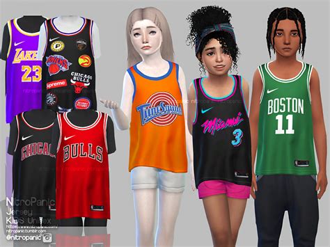 Jersey Kids Sims 4 Toddler Clothes Sims 4 Teen Sims 4 Cc Kids
