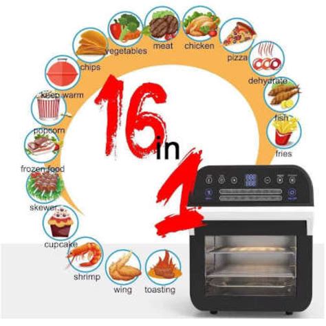 Friggitrice ad aria Bakaji 12 Lt - Migliorfriggitriceadaria.it