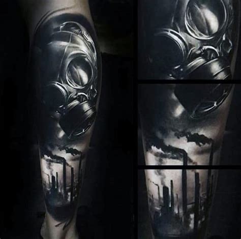 Maybe you would like to learn more about one of these? 100 Gas Mask Tattoo Designs For Men - Breath Of Fresh Ideas