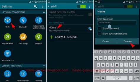 Inside Galaxy Samsung Galaxy S5 How To Connect To A Wi Fi Network In